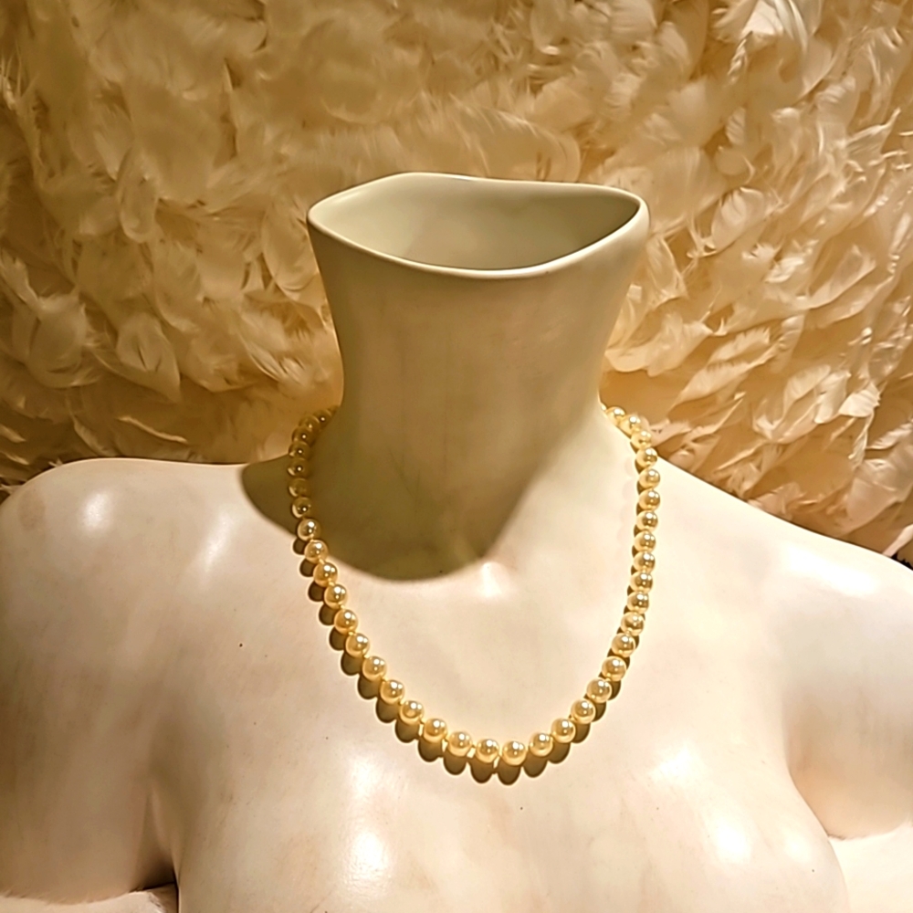 Faux Pearl Necklace